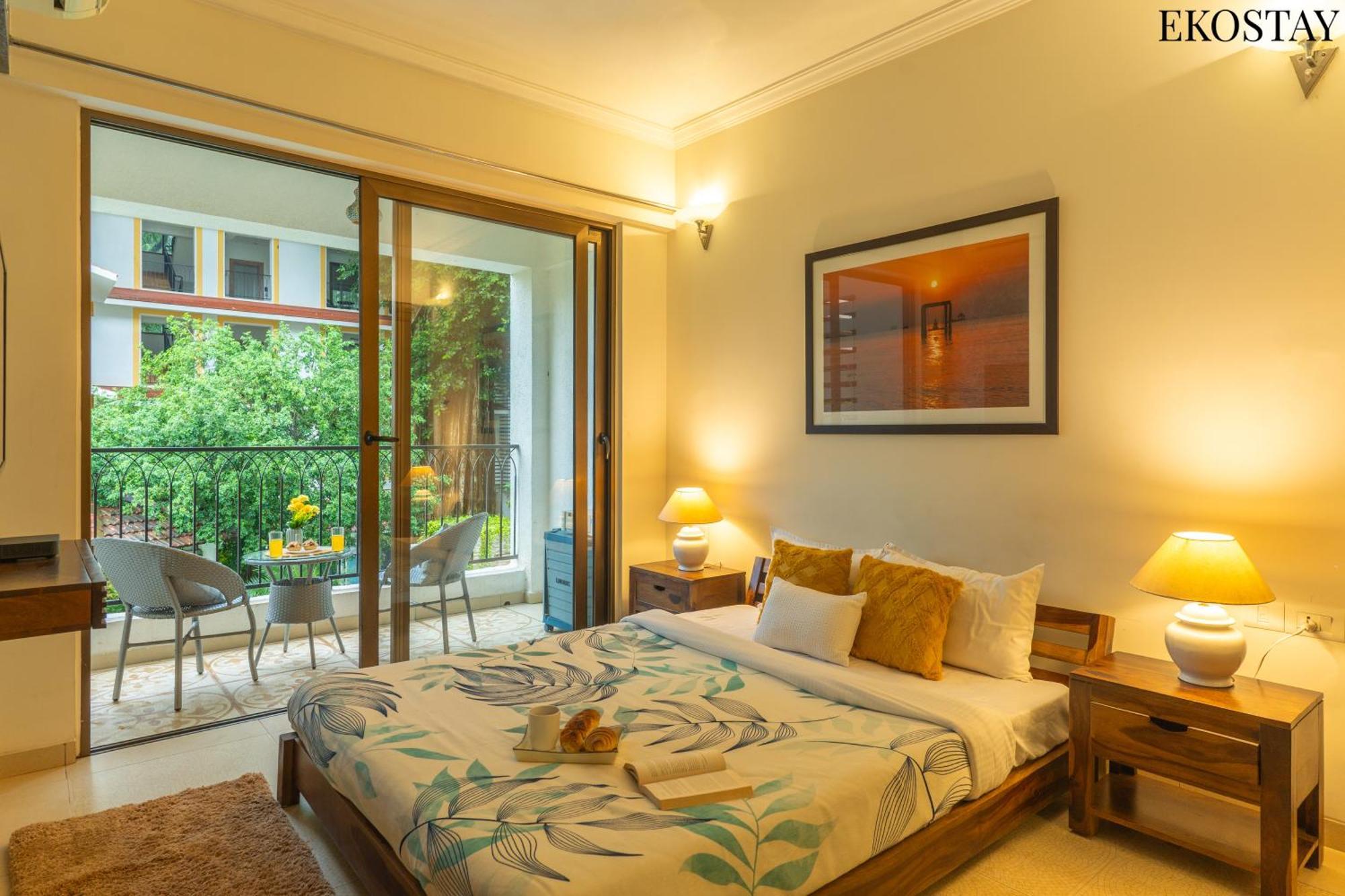 Ekostay - Belvedere Apartment Candolim Buitenkant foto