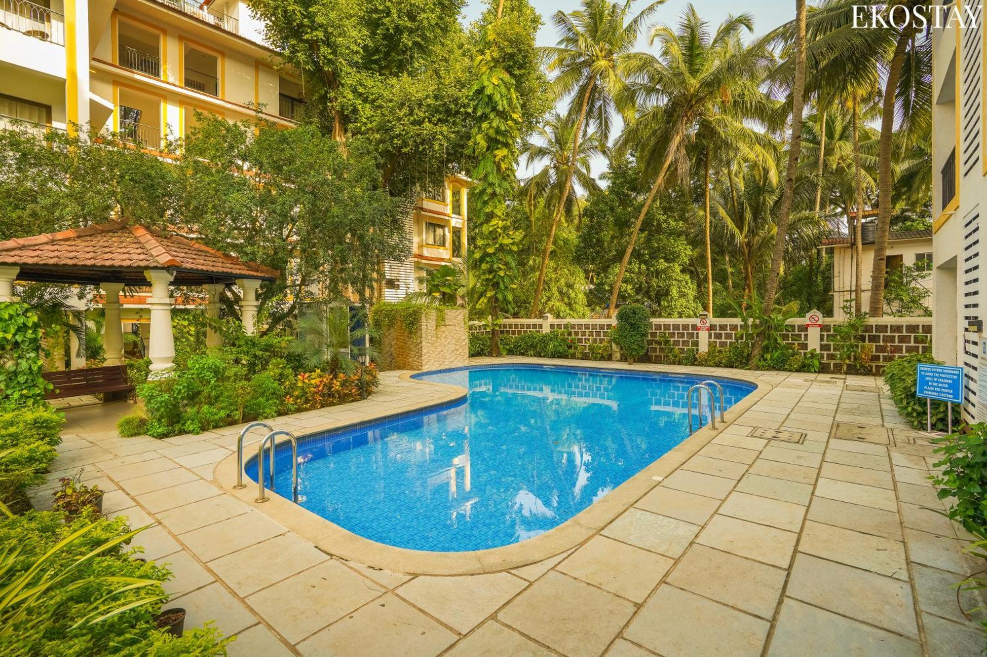 Ekostay - Belvedere Apartment Candolim Buitenkant foto