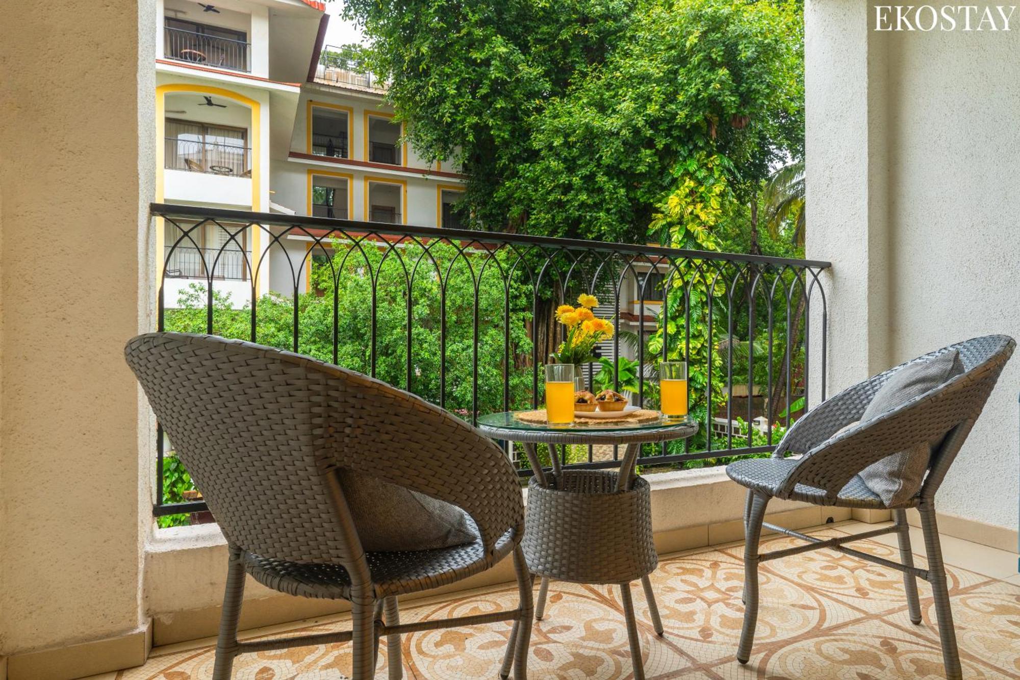 Ekostay - Belvedere Apartment Candolim Buitenkant foto