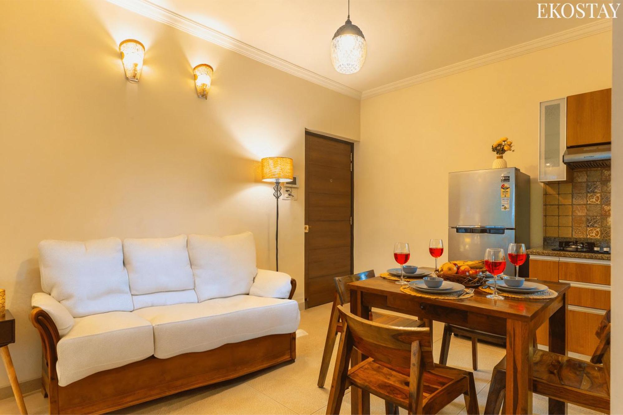Ekostay - Belvedere Apartment Candolim Buitenkant foto