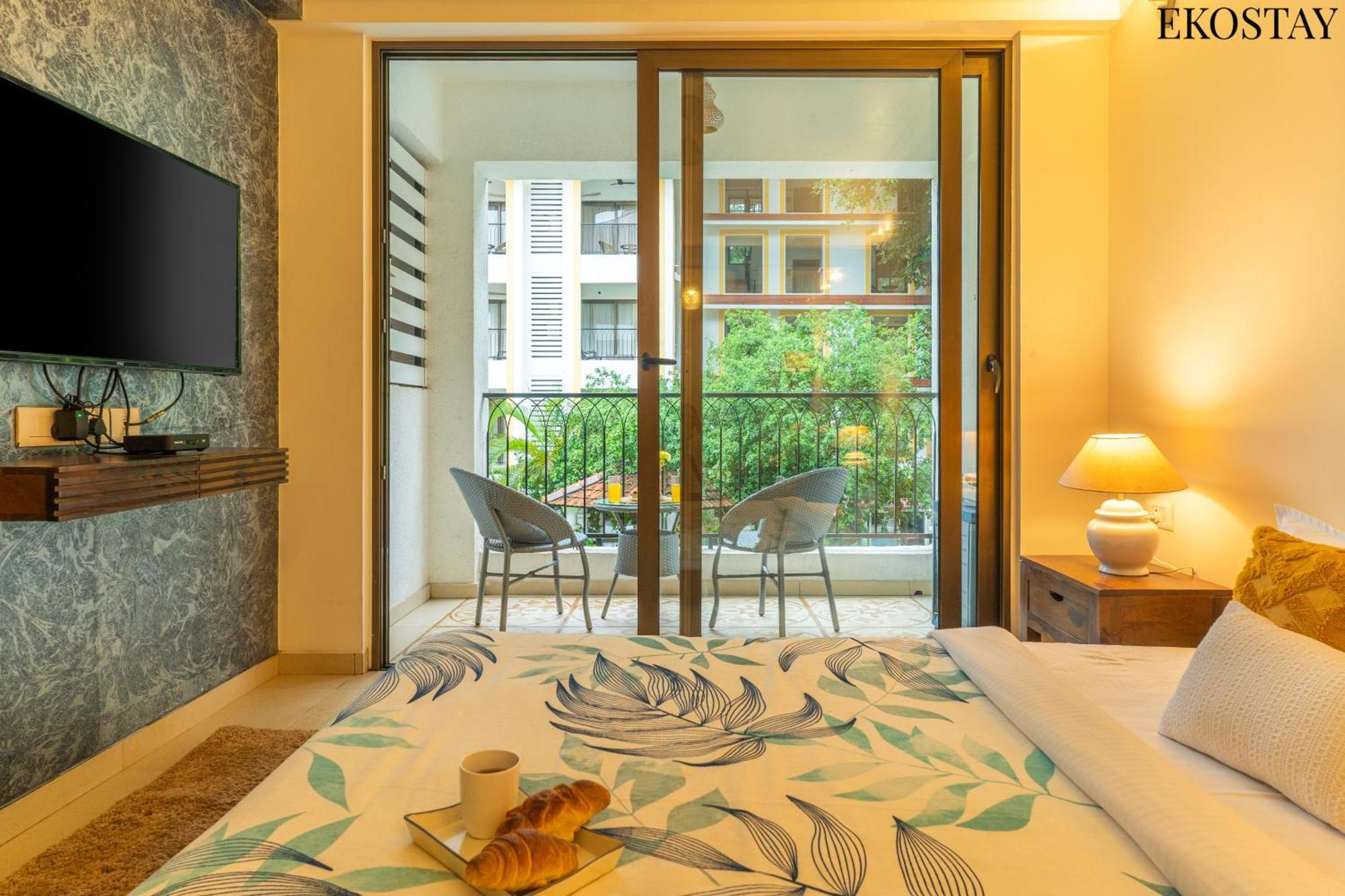 Ekostay - Belvedere Apartment Candolim Buitenkant foto