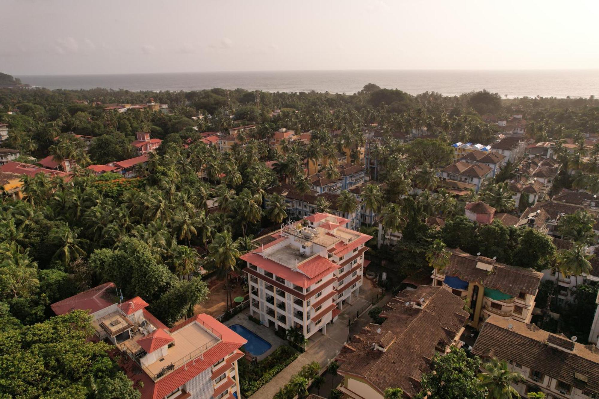 Ekostay - Belvedere Apartment Candolim Buitenkant foto